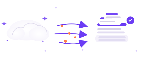 Ilustração de leads automáticos
